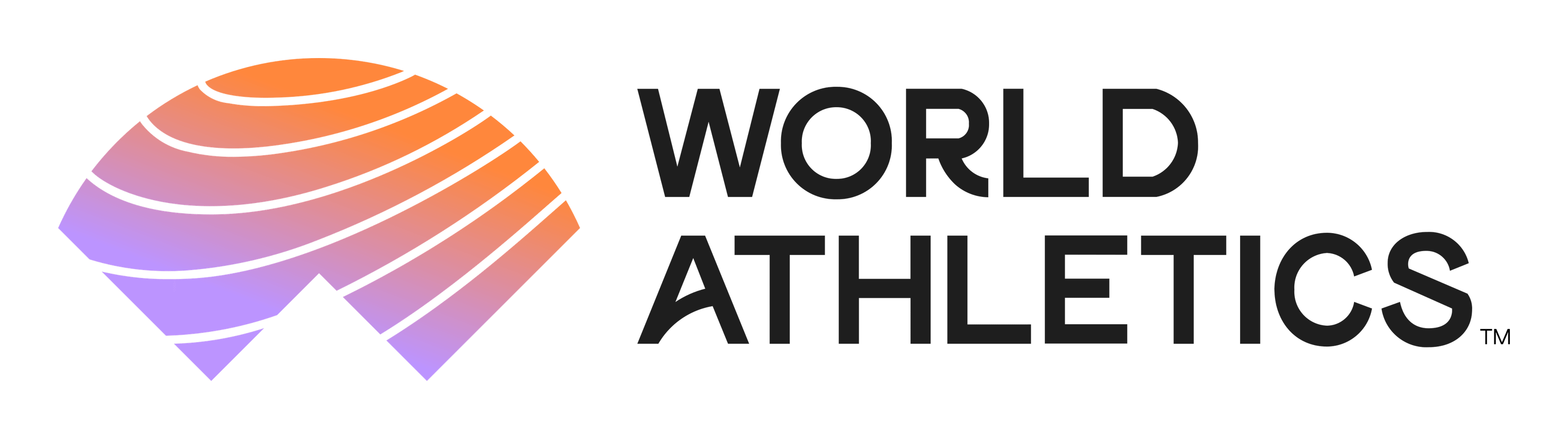 Iaaf logo on a transparent background