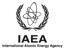 Iaea logo, black version, on a transparent background