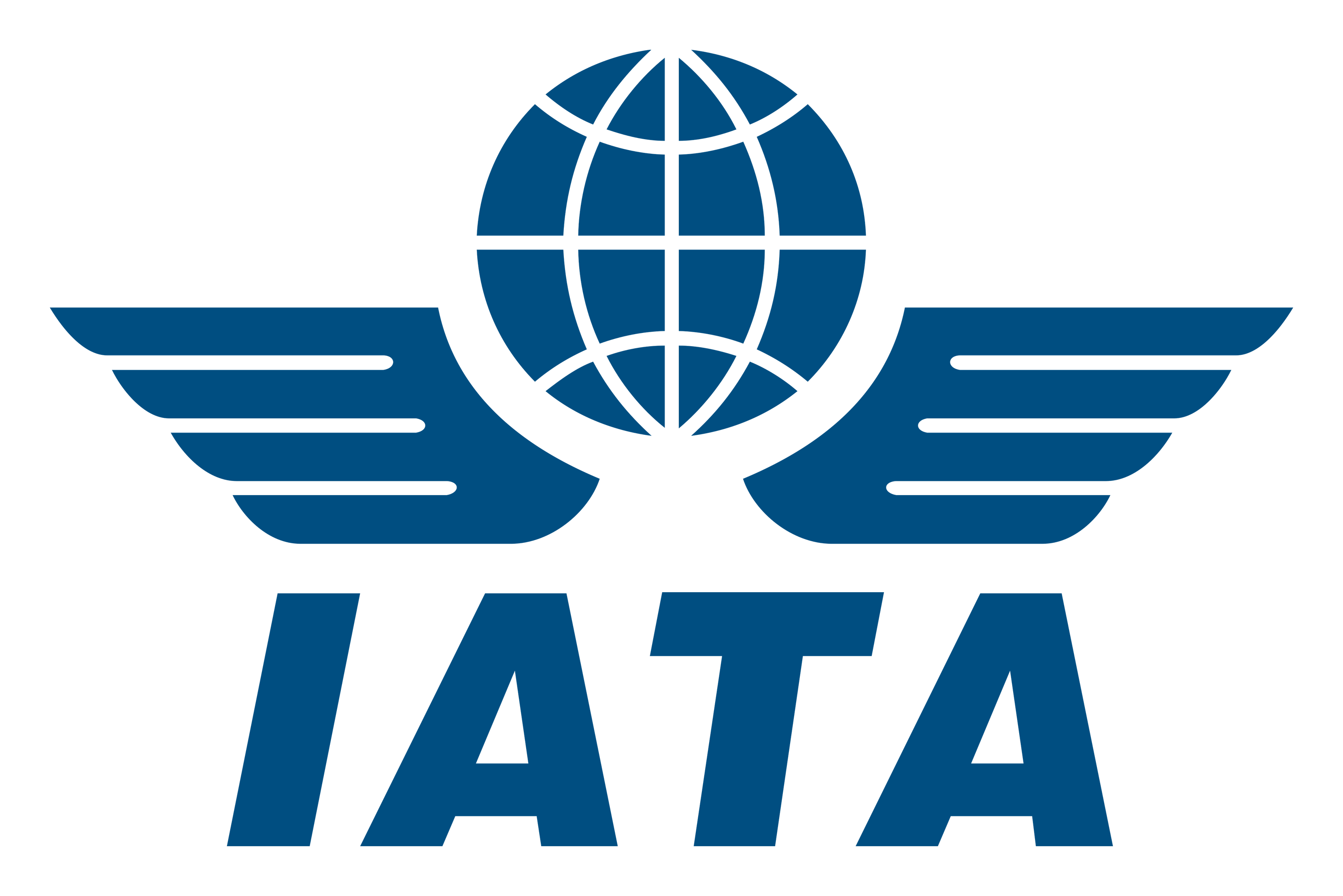 Iata logo on a transparent background