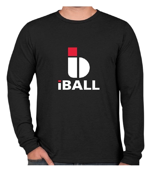 Iball logo, black icon version, on a transparent background