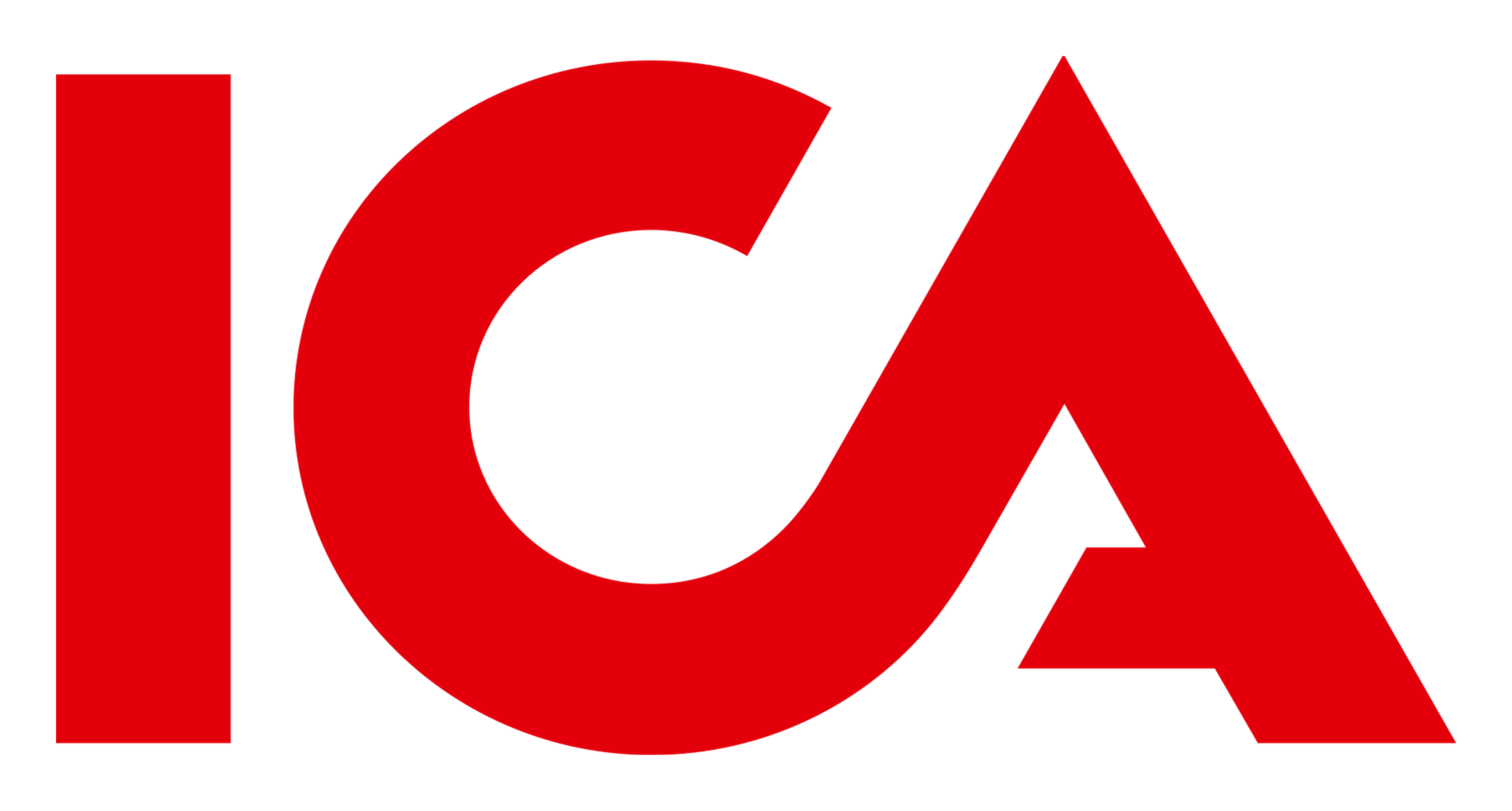 Ica logo on a transparent background