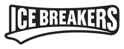 Icebreaker logo, monochrome wordmark version, on a transparent background