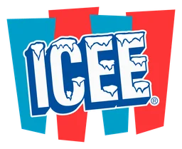 Icee logo, horizontal version, on a transparent background