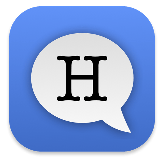 Ichat logo on a transparent background