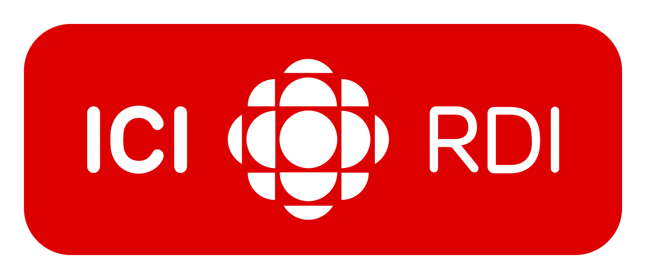 Ici Tele logo on a transparent background