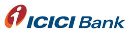 Icici Bank logo, wordmark version, on a transparent background