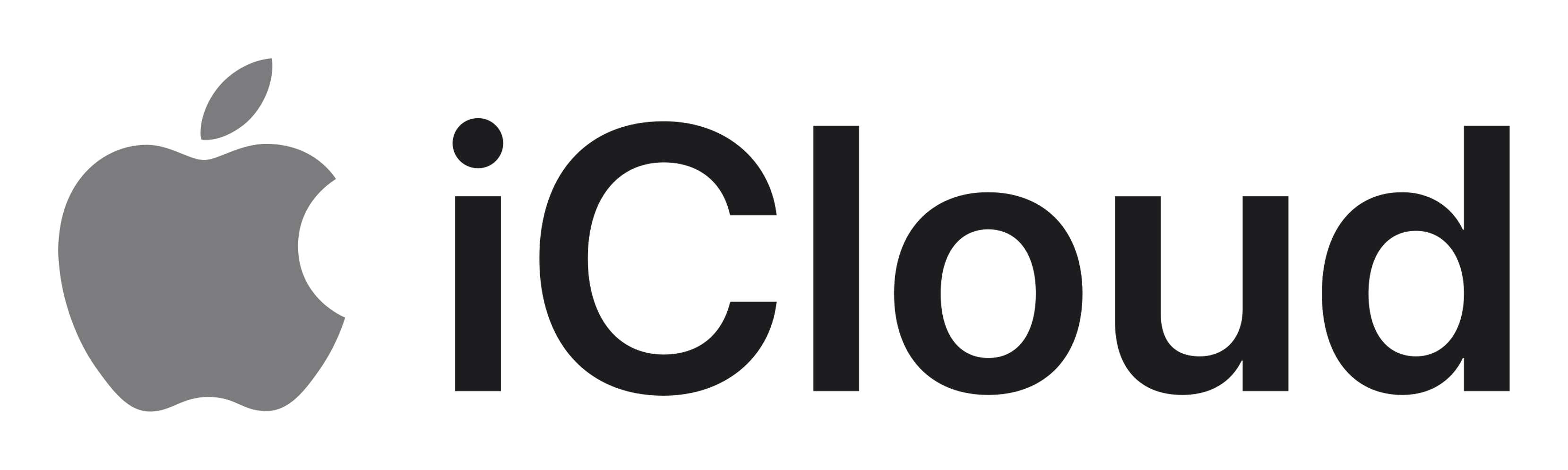 iCloud logo on a transparent background