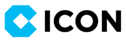 Icon logo, wordmark version, on a transparent background