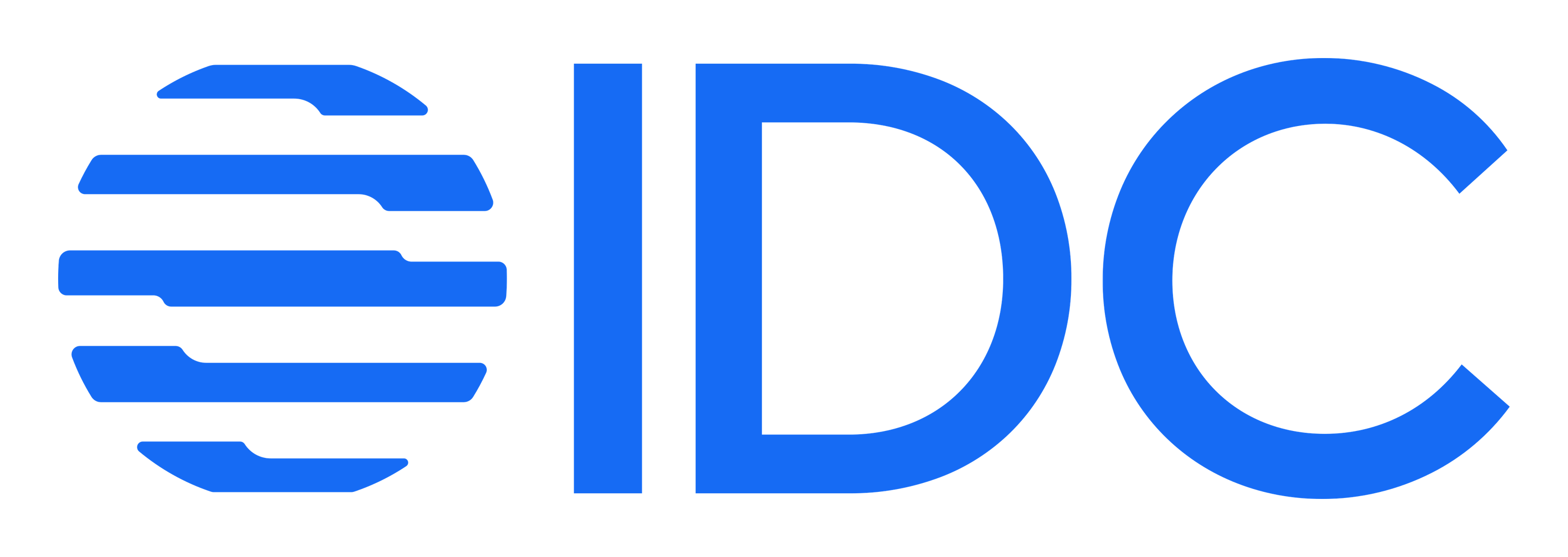 Idc logo on a transparent background