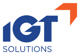 Igt logo, horizontal version, on a transparent background