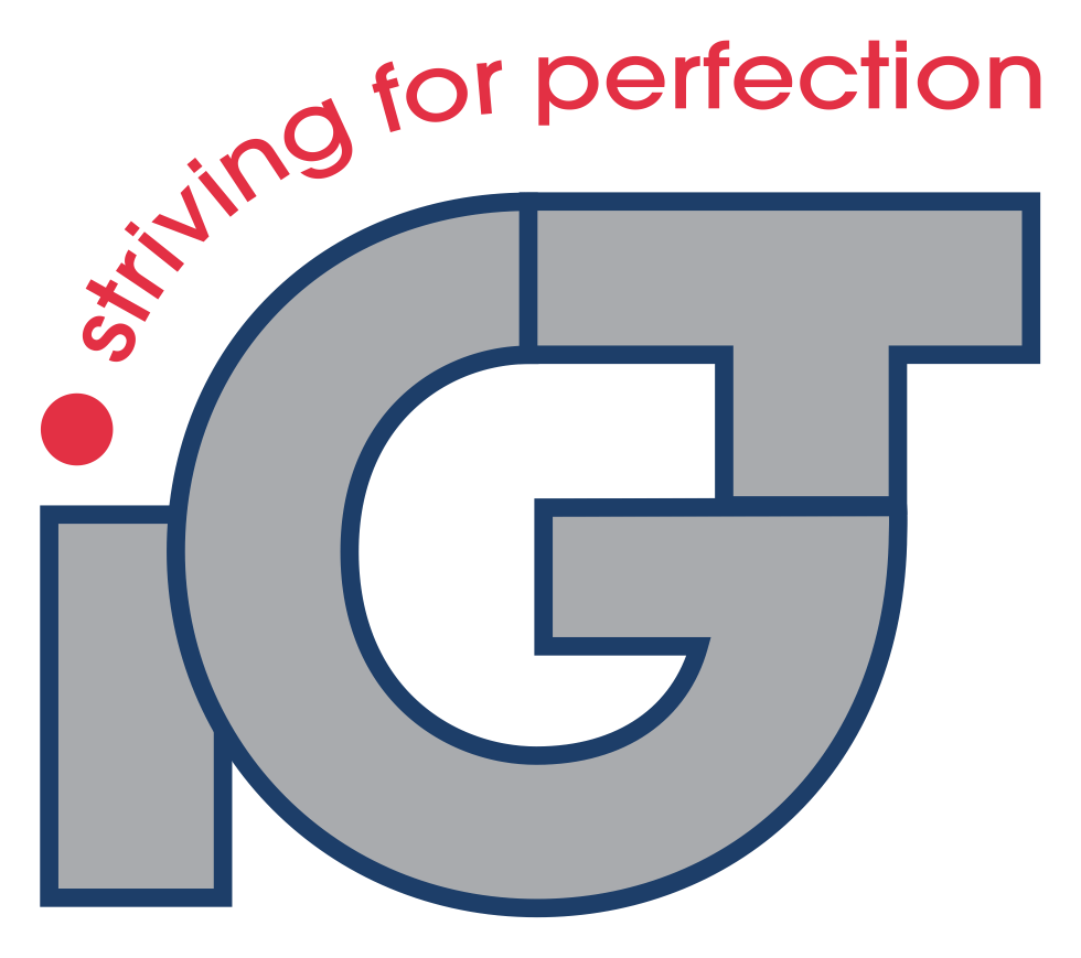 Igt logo on a transparent background