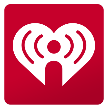 Iheartradio logo, icon version, on a transparent background