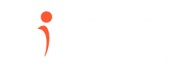 Iinet logo, white wordmark version, on a transparent background