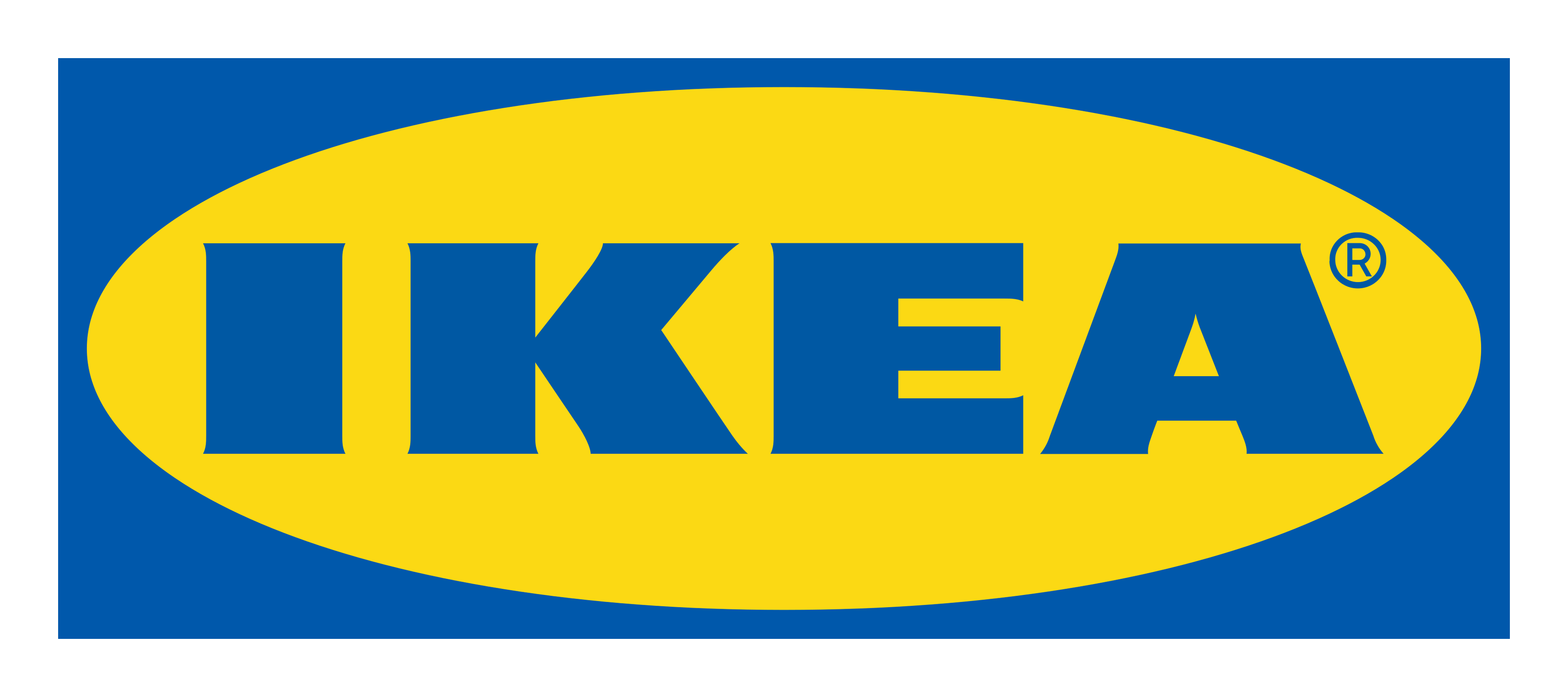 IKEA logo on a transparent background