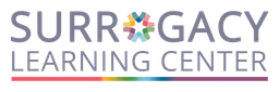 Illinois Surrogacy Center logo, wordmark version, on a transparent background