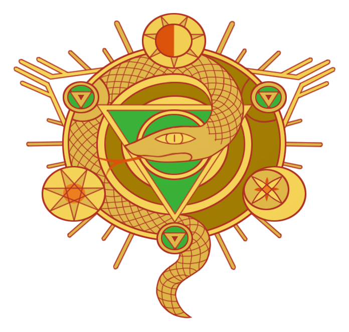 Illuminati logo on a transparent background