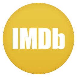 Imdb logo, icon version, on a transparent background