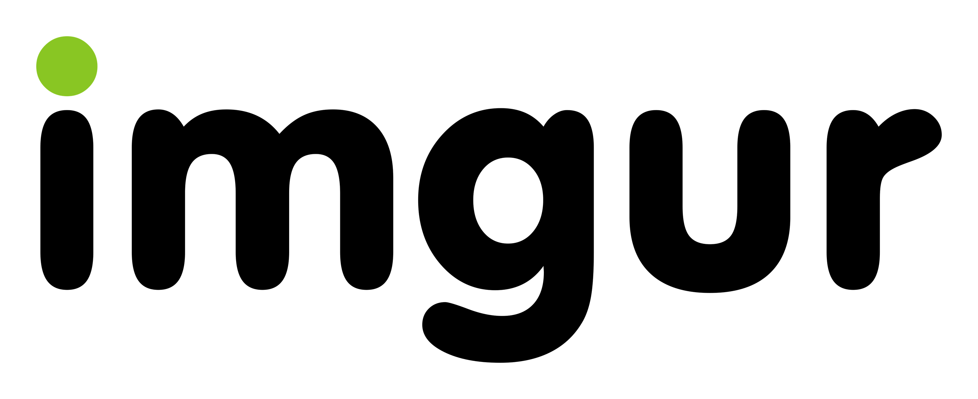 Imgur logo on a transparent background