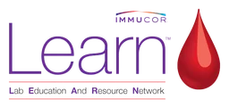 Immucor logo, horizontal version, on a transparent background