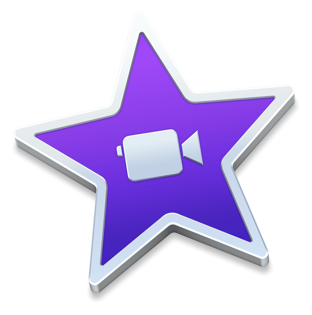 Imovie logo on a transparent background