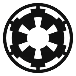 Imperial logo, black icon version, on a transparent background