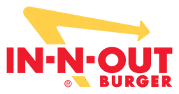 In N Out Burger logo, horizontal version, on a transparent background