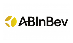 Inbev logo, wordmark version, on a transparent background