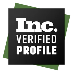 Inc logo, monochrome icon version, on a transparent background