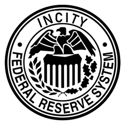 Incity logo, monochrome icon version, on a transparent background