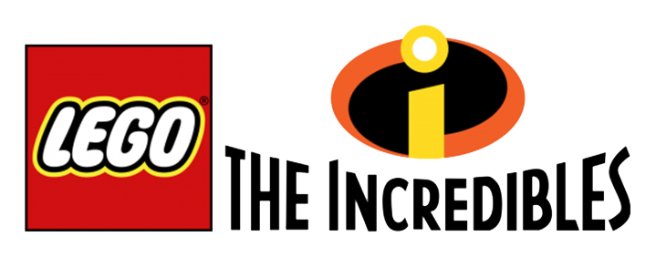 Incredibles logo on a transparent background
