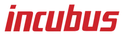 Incubus logo, wordmark version, on a transparent background