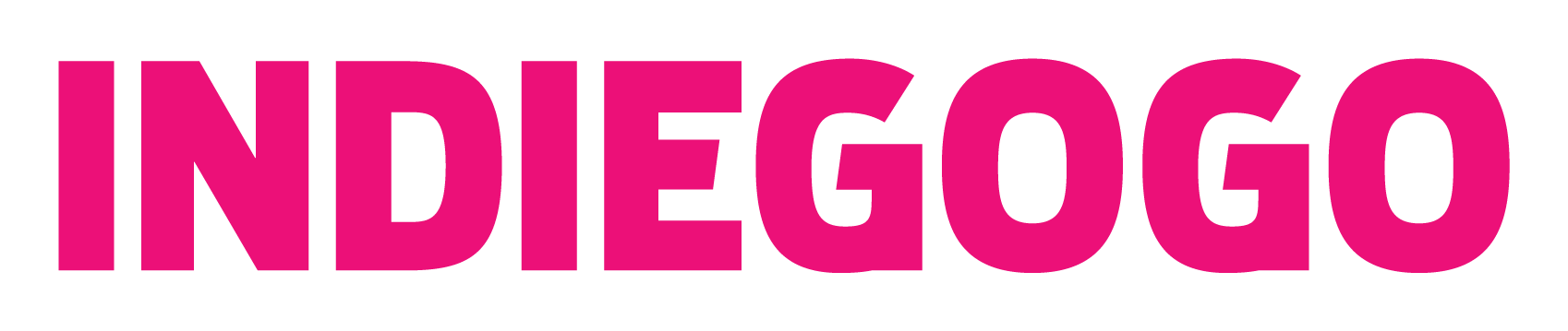 Indiegogo logo on a transparent background