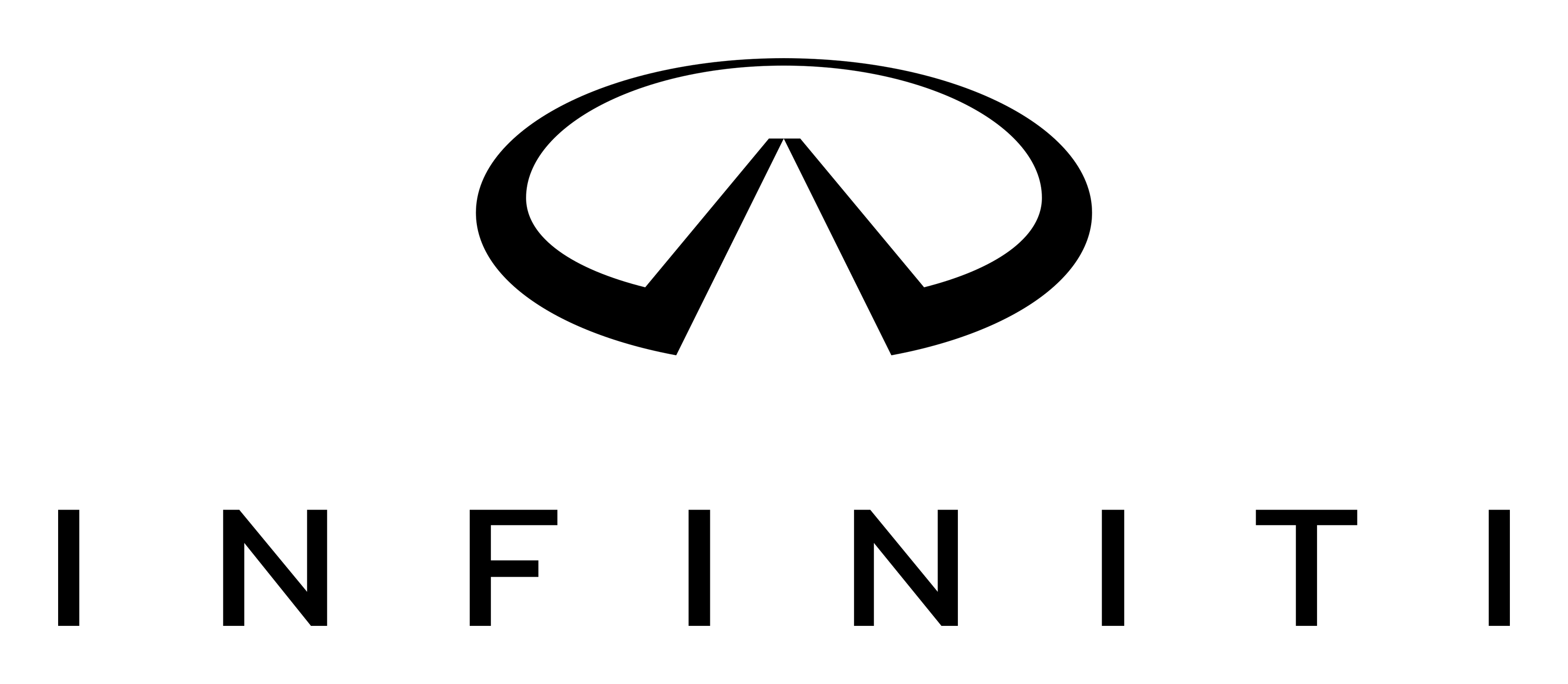 Infiniti logo on a transparent background