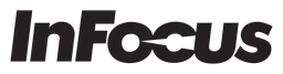 Infocus logo, black wordmark version, on a transparent background