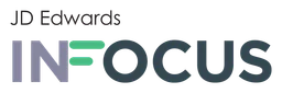Infocus logo, monochrome wordmark version, on a transparent background
