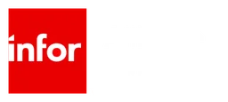 Infor logo, horizontal version, on a transparent background