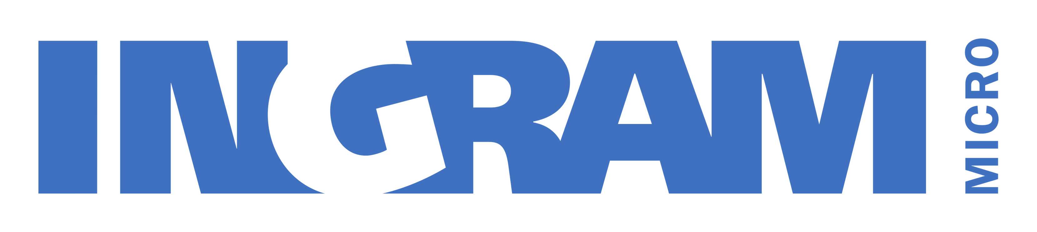 Ingram Micro logo on a transparent background