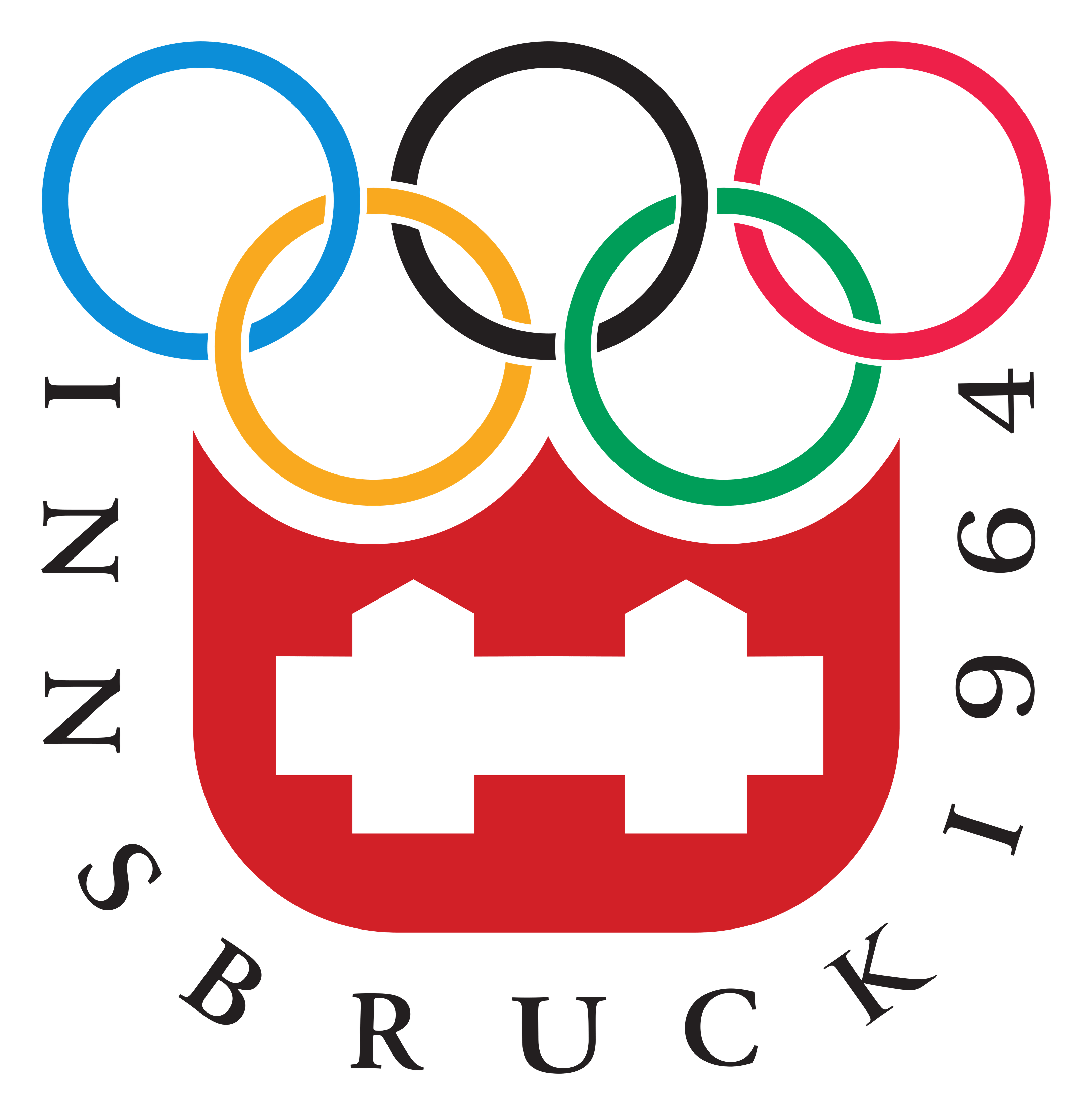 Innsbruck logo on a transparent background