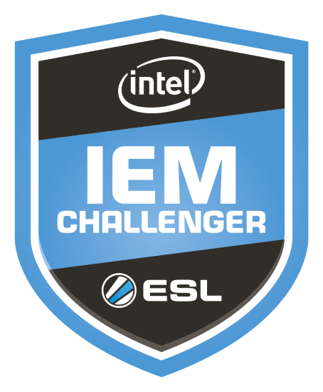Intel Extreme Masters logo, icon version, on a transparent background