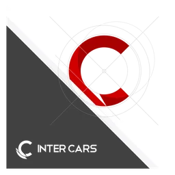 Inter Cars logo, icon version, on a transparent background