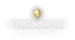 Intercontinental logo, monochrome version, on a transparent background