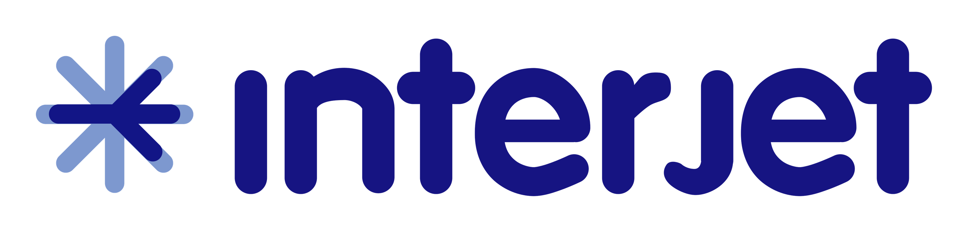 Interjet logo on a transparent background