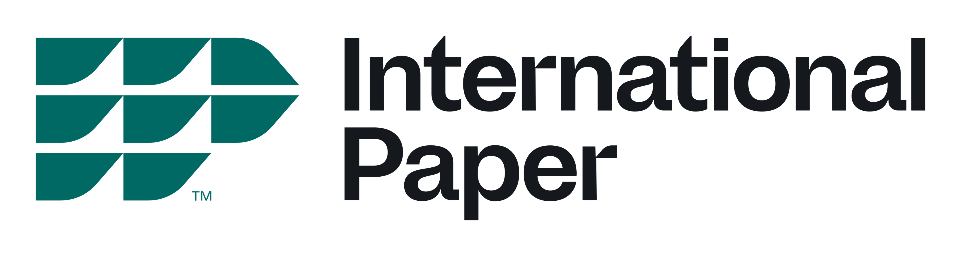 International Paper logo on a transparent background