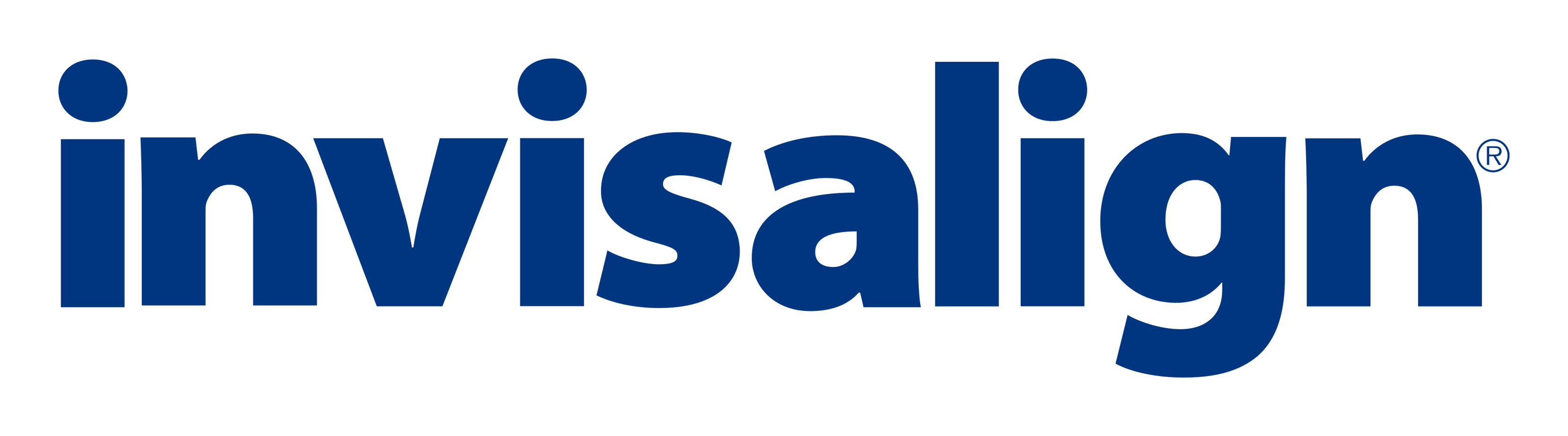Invisalign logo on a transparent background