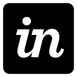 Invision logo, black icon version, on a transparent background