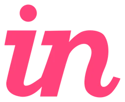 Invision logo, icon version, on a transparent background