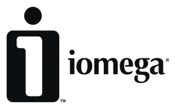 Iomega Logo, Variante schwarz, auf transparentem Hintergrund