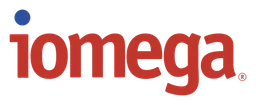 Iomega Logo, Variante Wortmarke, auf transparentem Hintergrund