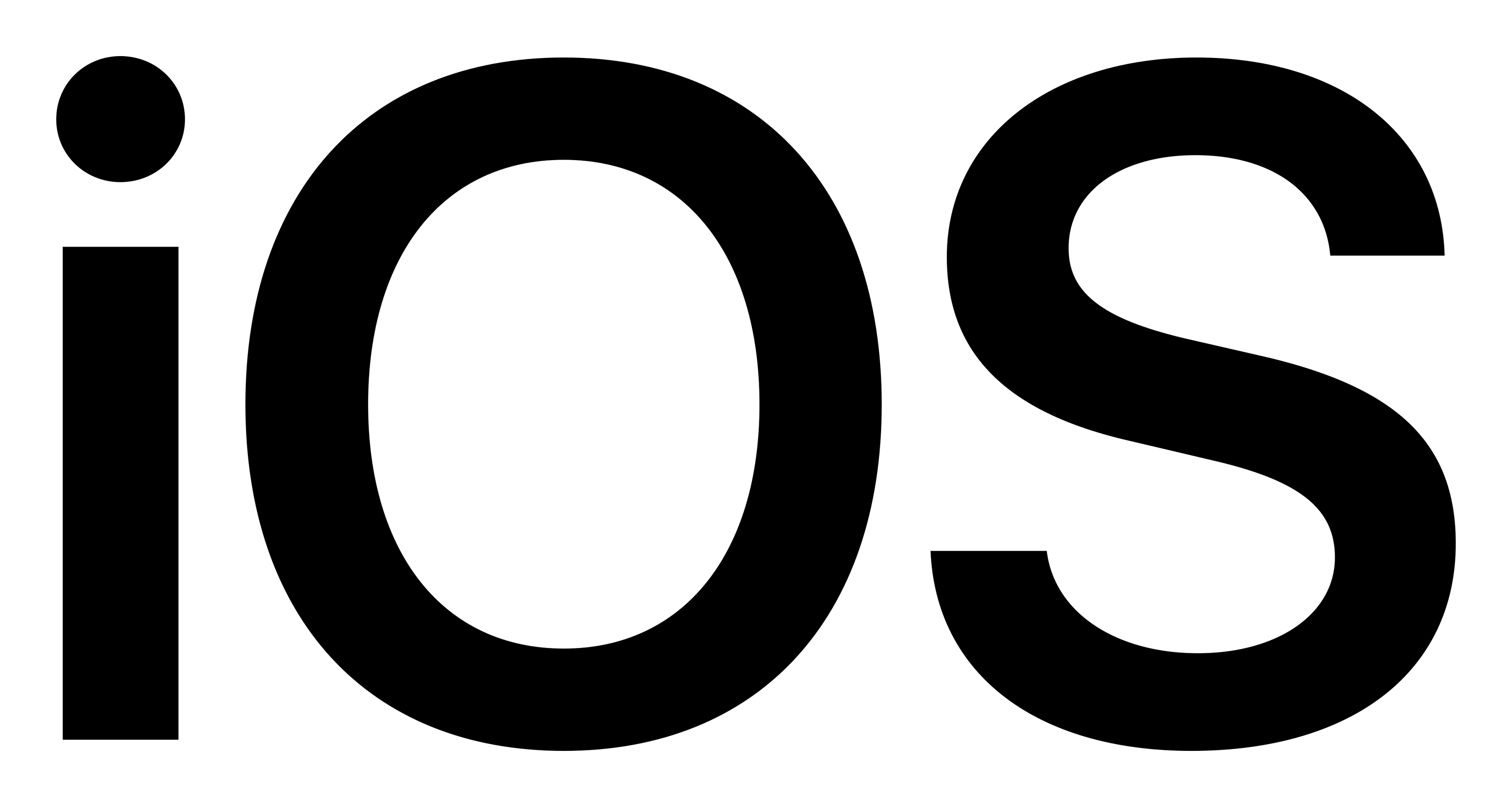 iOS logo on a transparent background