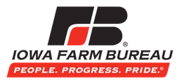 Iowa Farm Bureau logo, horizontal version, on a transparent background